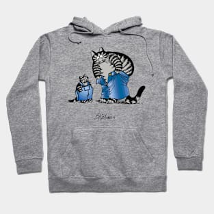 B Kliban Cat mom - funny cat Hoodie